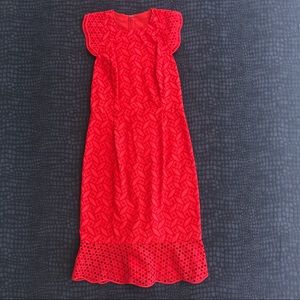 NWT Sachin & Babi Lace Pattern Midi Length Dress